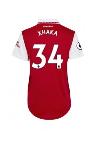 Fotbalové Dres Arsenal Granit Xhaka #34 Dámské Domácí Oblečení 2022-23 Krátký Rukáv